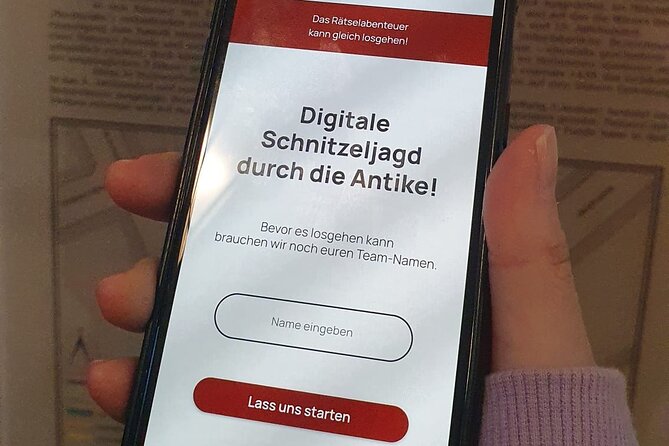 Digital puzzle tour with Marcus Aurelius' order - Roman Vindobona, turned into a puzzle trail