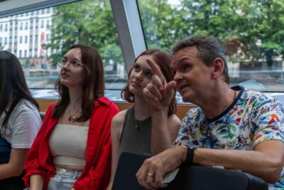 Zürich: guided Escape Game - Boatride, Snacks and Drinks - Landesmuseum Zürich start vs Polyterrasse meetup in winter